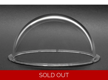 2.9" Clear Acrylic CCTV Dome 2.9" Clear Acrylic CCTV Dome